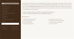 Desktop Screenshot of kestrelcapital.com