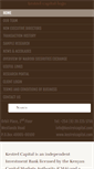 Mobile Screenshot of kestrelcapital.com