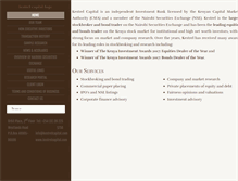 Tablet Screenshot of kestrelcapital.com